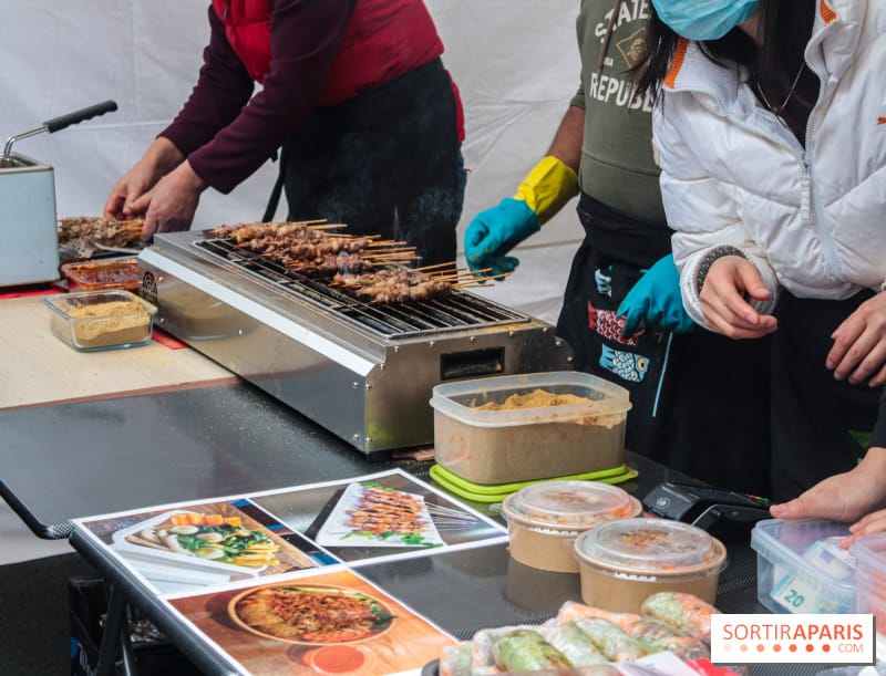 Le Nouvel An lunaire 2025 au Food Market ® de Belleville avec Danse du Lion