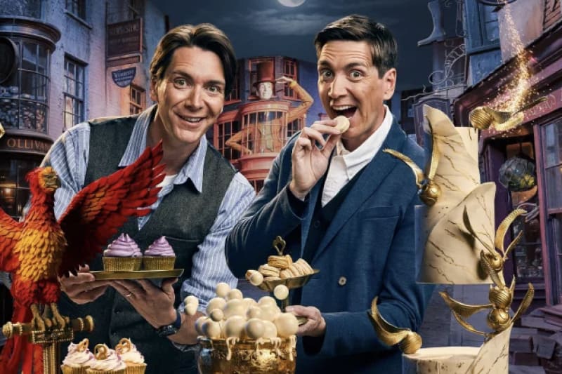 Harry Potter : Les Sorciers de la Pâtisserie animé James et Oliver Phelps sur Max